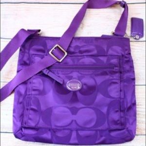 Brand New Coach shoulder Bag (Grape)